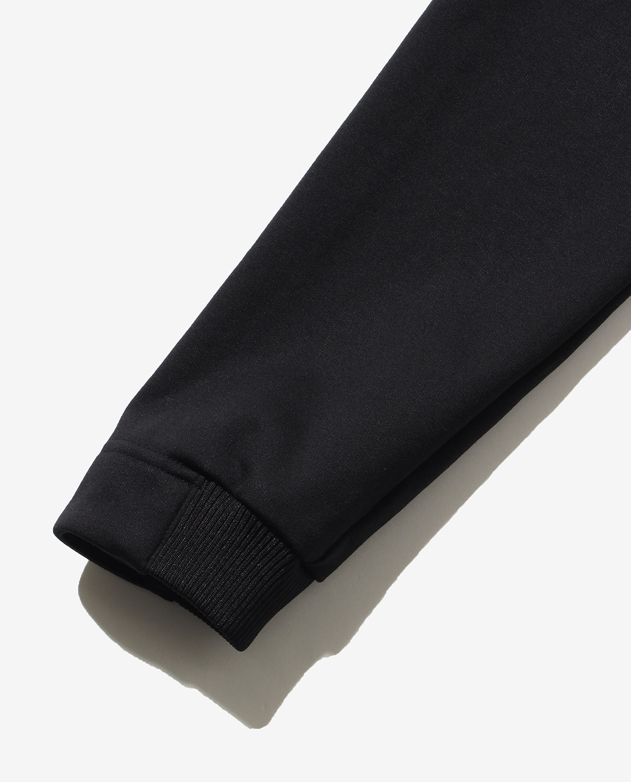 Black ■ 668_QX Wool double face full zip track jacket