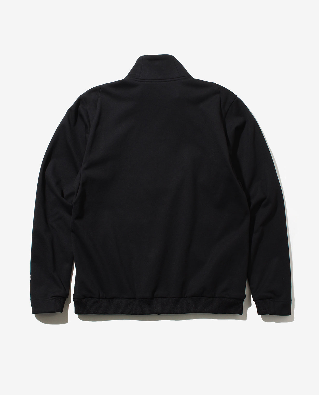 Black ■ 668_QX Wool double face full zip track jacket