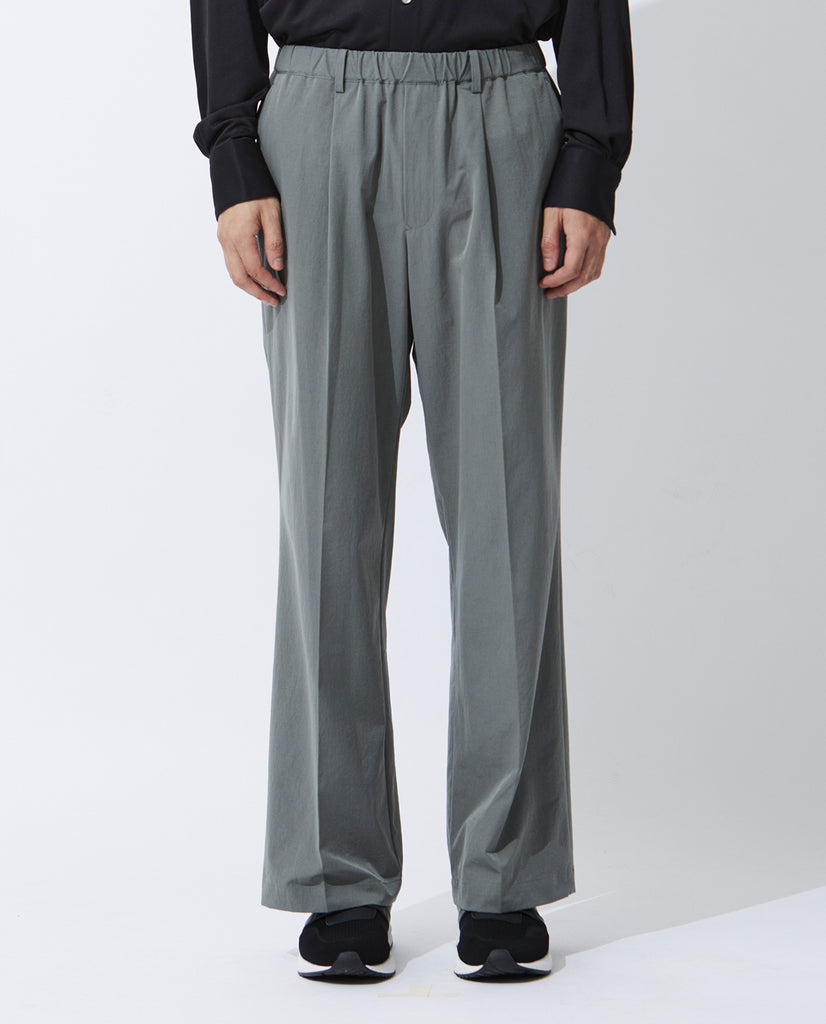 Steel Gray □ 143_L Vintage Stretch Wide Pants – K-3B