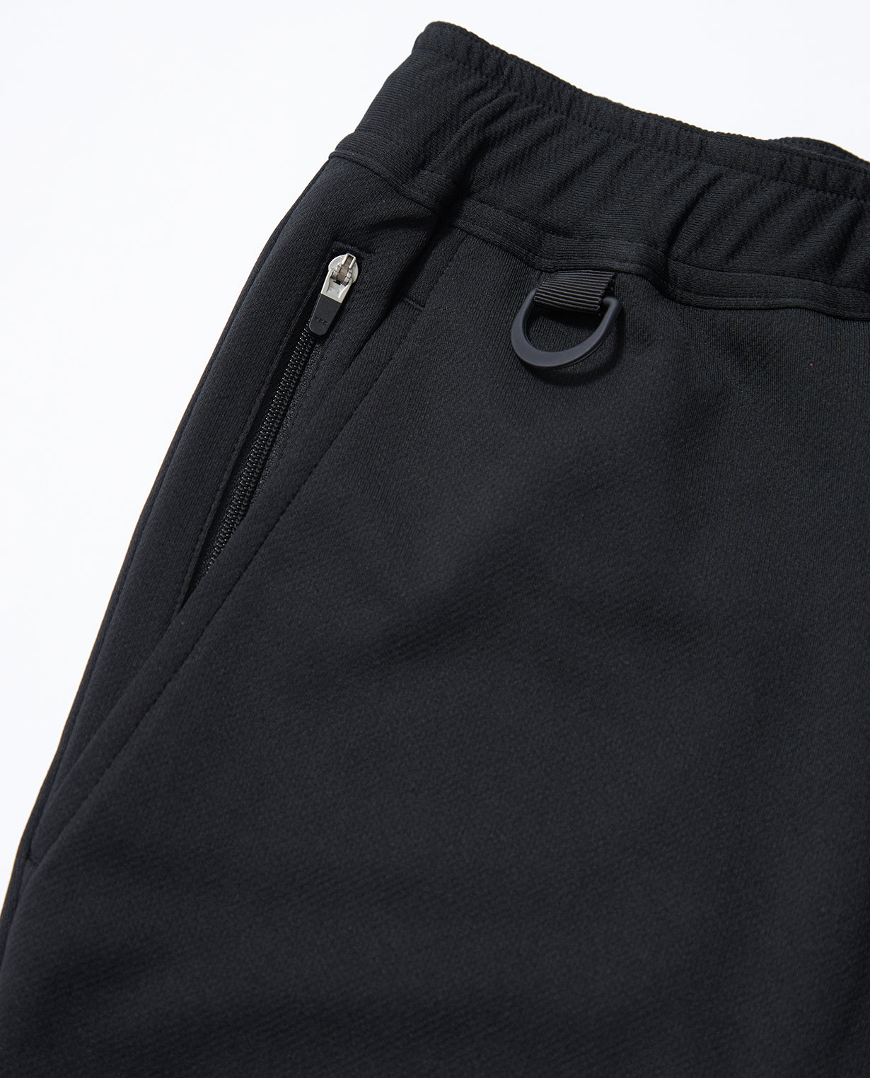 Black x Black ■ 115_G Recycled Yarn Mesh Graphic Jogger Pants