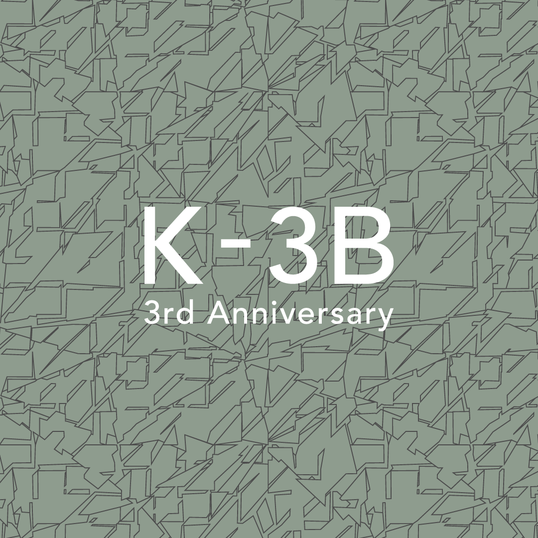 K-3B 3周年記念カプセルコレクション　発売決定！
