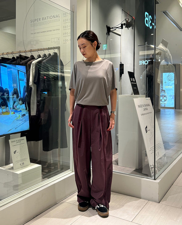 「L FABRIC SELECTED BY STAFF」コーデ4
