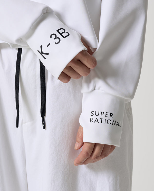 White ■ 0311_D Wristband T-shirt Sweatshirt