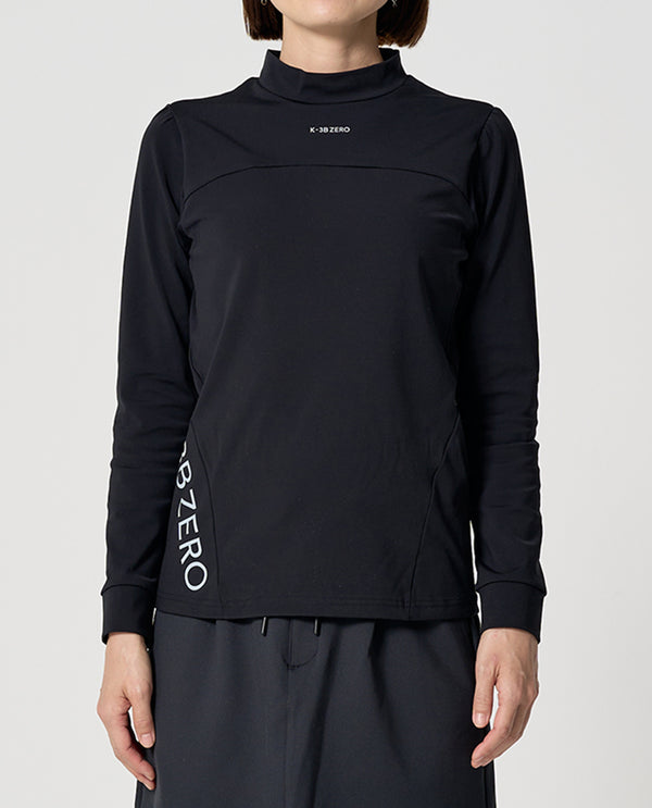 Black ■ 0_0611_I Ultimate Stretch Warm Mock Neck