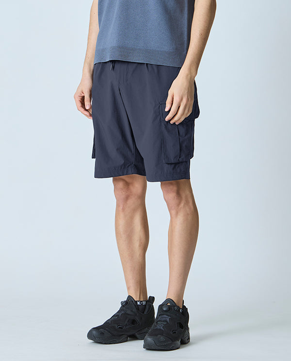 106S_A 4WAYストレッチ カーゴショーツ (カーボンネイビー)