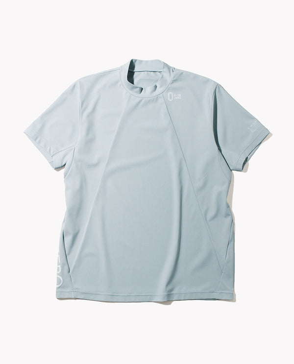 0_341_NN 24HR-WEARABLE(COOL) モックネックシャツ (サイラスグレー)