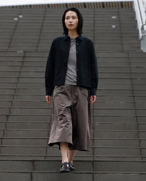 1010_L ヴィンテージストレッチバギーショーツ (マグネットグレー)