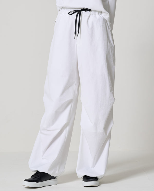 White ■ 1023_L Vintage Stretch Balloon Pants