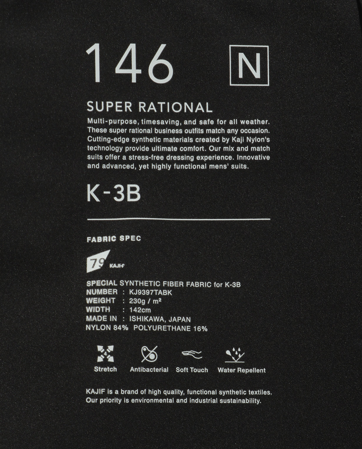 【NEW!】■ブラック 146_N 24HR-WEARABLE スポーティーパンツ