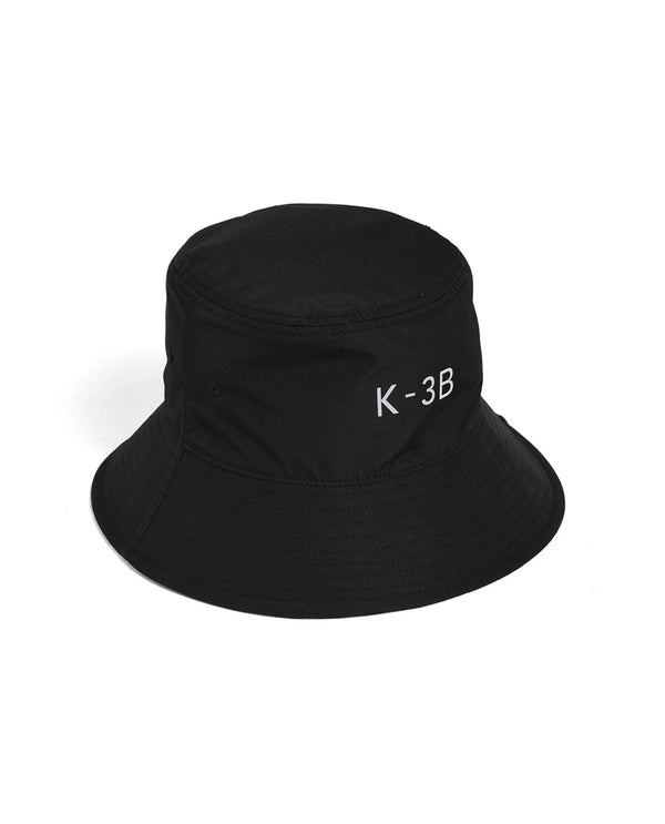 K-3B x Russeluno REVERSIBLE BUCKET HAT (ブラック)