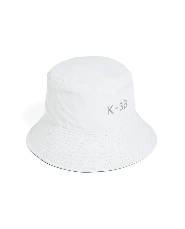 K-3B x Russeluno REVERSIBLE BUCKET HAT (ホワイト)