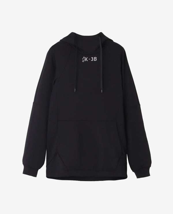 K-3B x Russeluno PULLOVER HOODIE (ブラック)