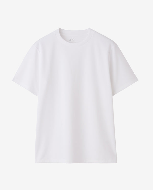 【オンラインストア限定】390_KK 和紙糸ビジネスTシャツ (スノーホワイト)