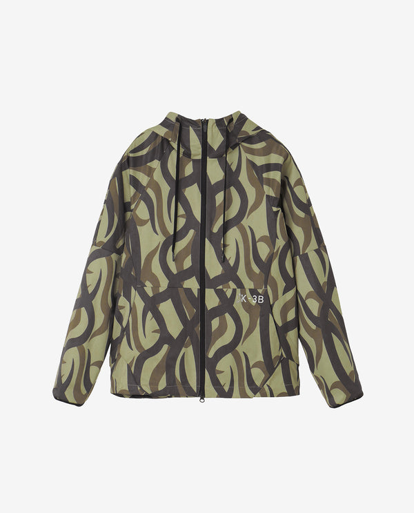K-3B x Russeluno ZIPUP HOODIE (パターン)