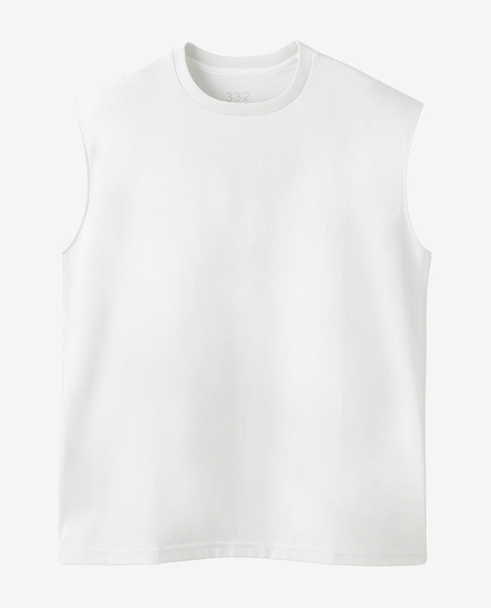 332_NN 24HR-WEARABLE(COOL) ノースリーブ (ストーンホワイト) – K-3B