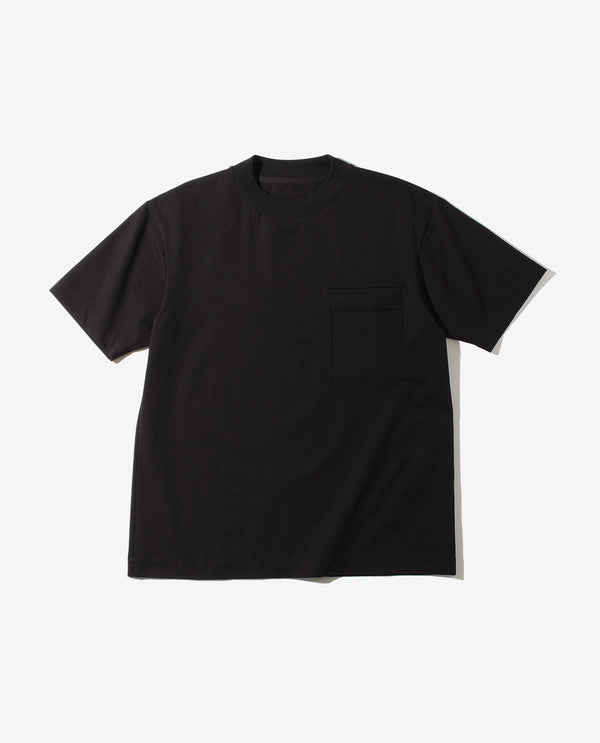 0_347_L ヴィンテージストレッチ Tシャツ (ブラック)