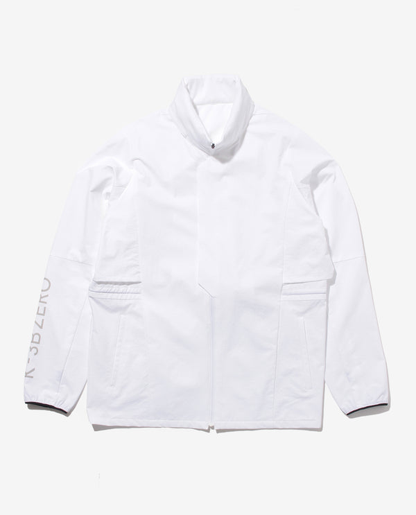0_0615_L ヴィンテージストレッチ ライトウェイトジャケット (ホワイト)