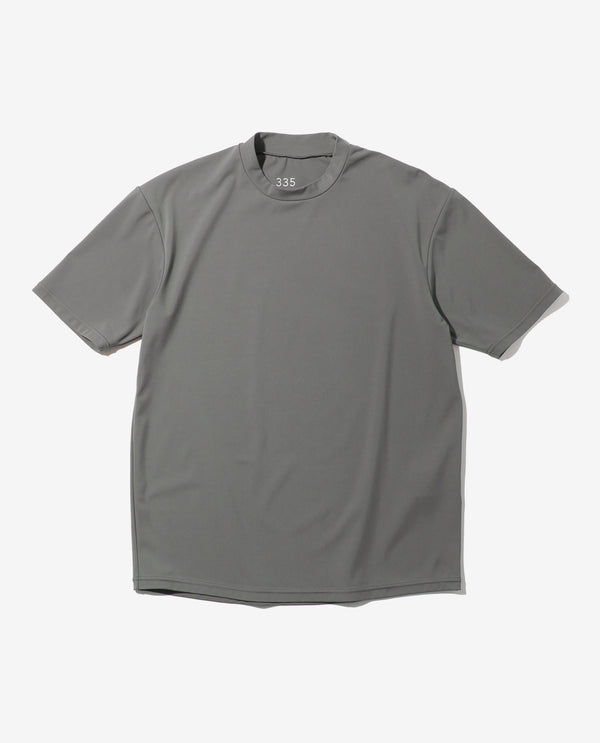 335_NN 24HR-WEARABLE(COOL) ボードTシャツ (スリムFIT) (モスグレー)