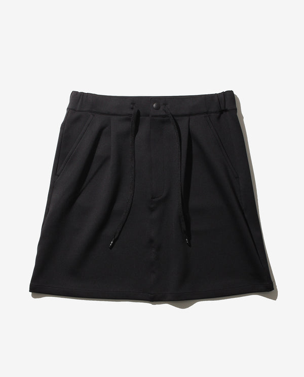 Black ■ 0_1003_D Cardboard knit skirt