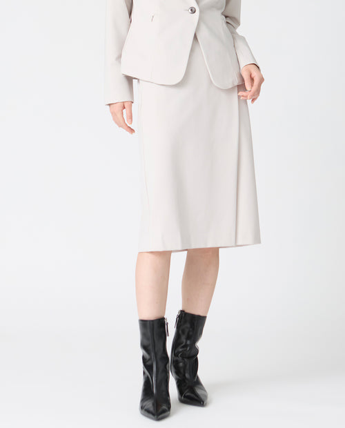 1032_N 24HR-WEARABLE ドレススカート (ストーングレー)