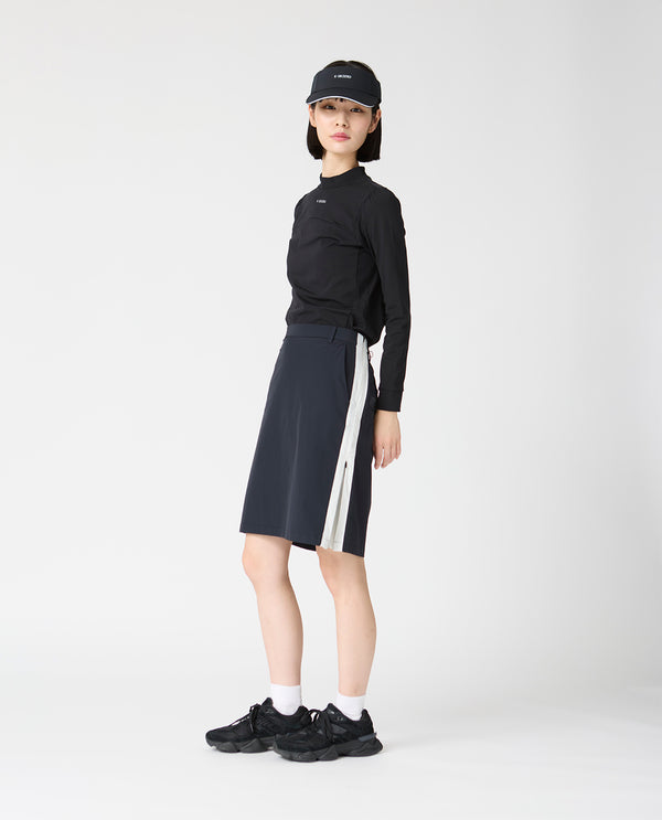 0_1033_R Octa®アクティブストレッチスリムスカート (ブラック)