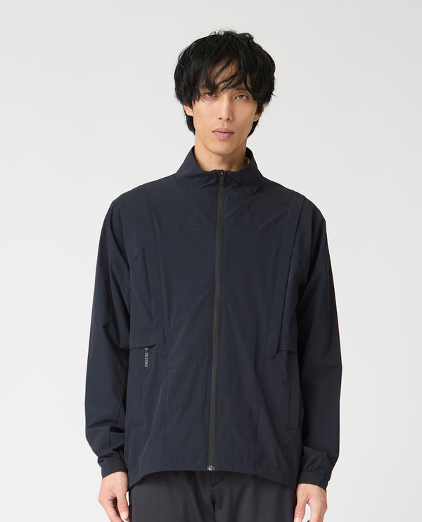 0_681_R アクティブストレッチ デタッチャブル2WAYジャケット (ブラック)