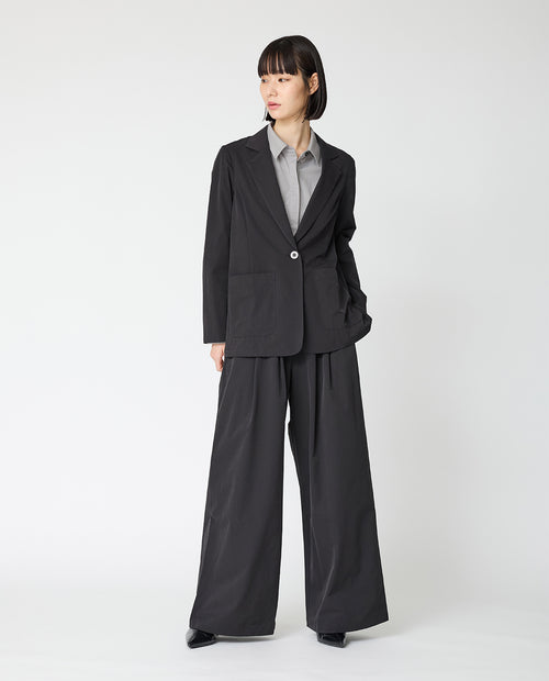 Black ■ 0001_L Vintage Stretch Tailored Jacket 