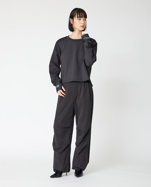 0311_D リストバンドTスウェット (ブラック)