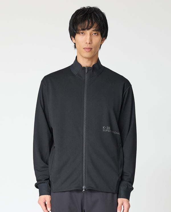 663_G リサイクル糸メッシュ トラックジャケット