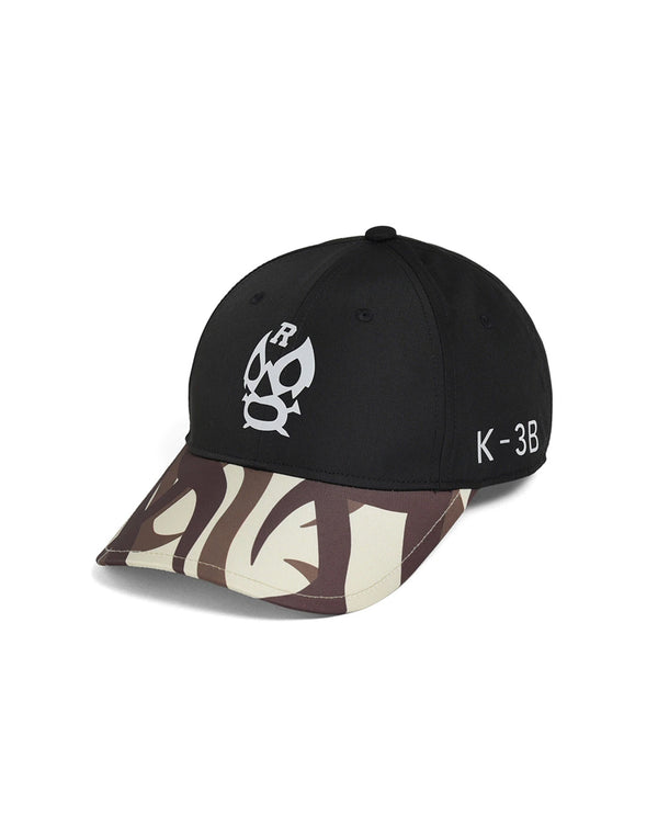 K-3B x Russeluno BICLOR CURVED VISOR CAP (ブラック)
