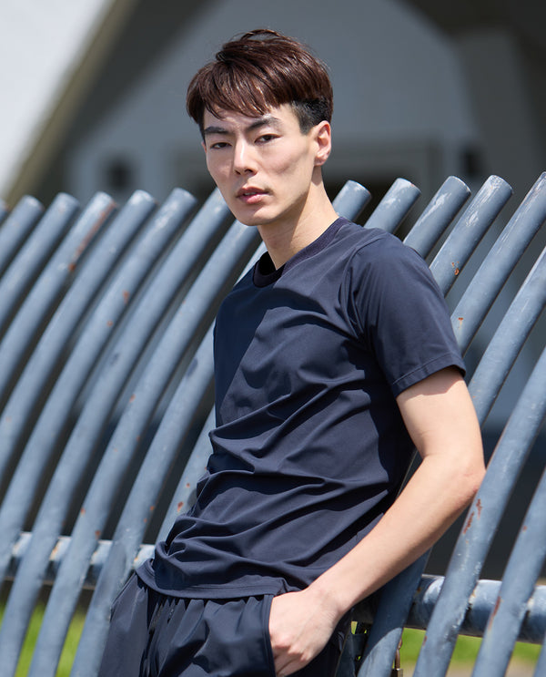 337_NN 24HR-WEARABLE(COOL) レギュラーフィットTシャツ (ブラック)