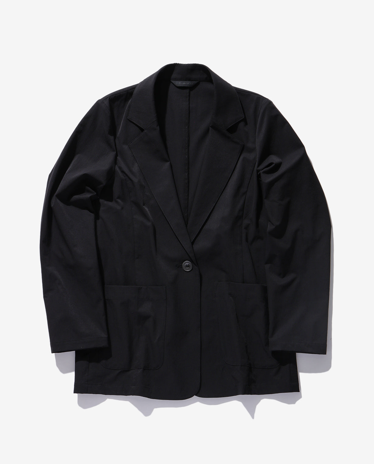 【NEW!】■ブラック 0001_L ヴィンテージストレッチ　テーラードジャケット