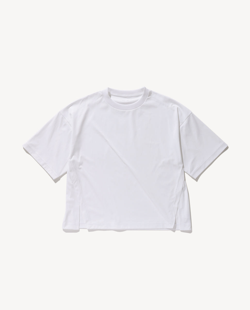 ホワイト□0301_Y BIGシルエットデザインTシャツ – K-3B