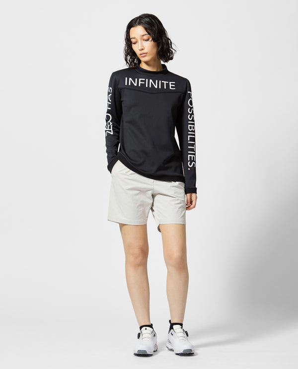 Black ■ 0_0307_D Long sleeve mock neck