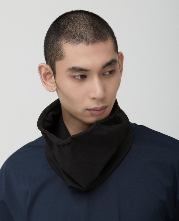 912_L ヴィンテージストレッチネックウォーマー (ブラック)