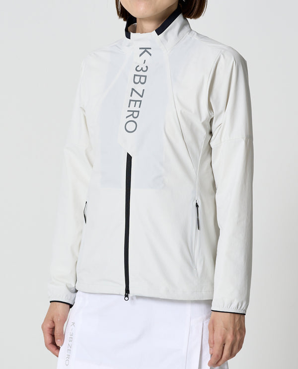 Stone White ■ 0_0612_R 3D Cutting Lightweight ZIP Blouson