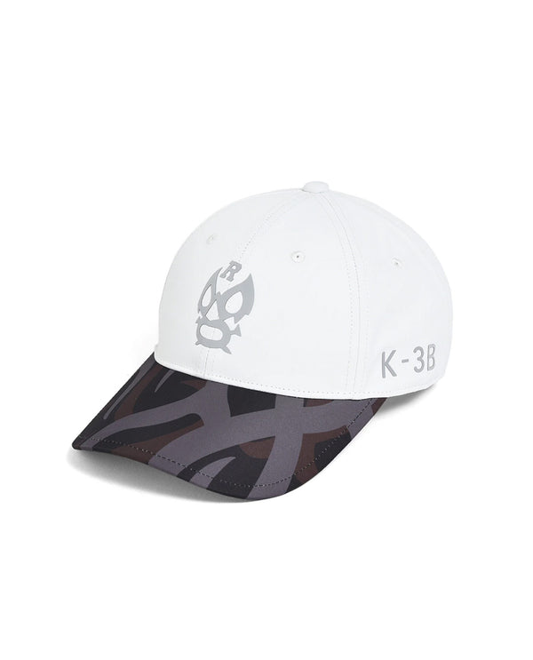 K-3B x Russeluno BICLOR CURVED VISOR CAP (ホワイト)