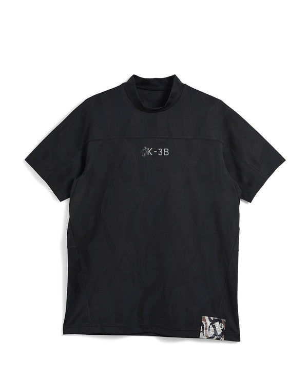 K-3B x Russeluno ASAT CAMO SS MOCKNECK (ブラック)
