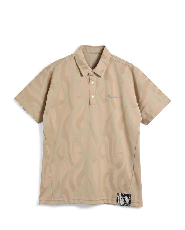 K-3B x Russeluno ASAT CAMO SS POLO (ベージュ)