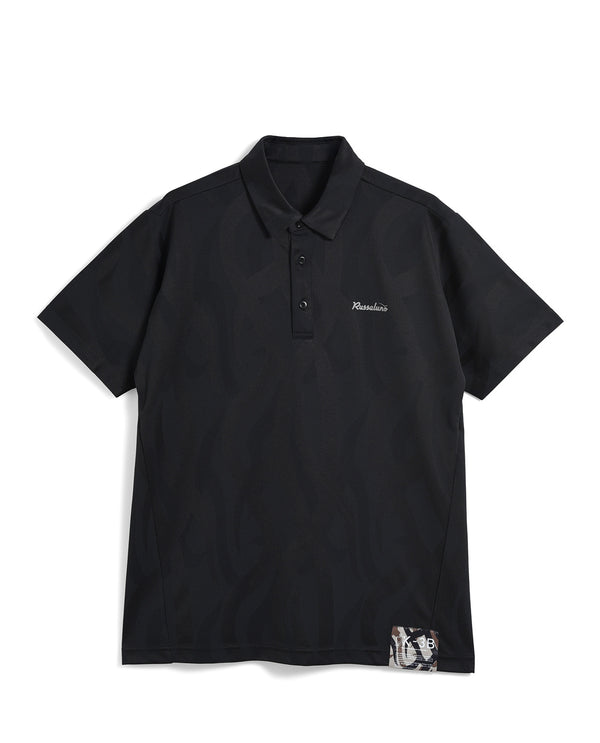 K-3B x Russeluno ASAT CAMO SS POLO (ブラック)