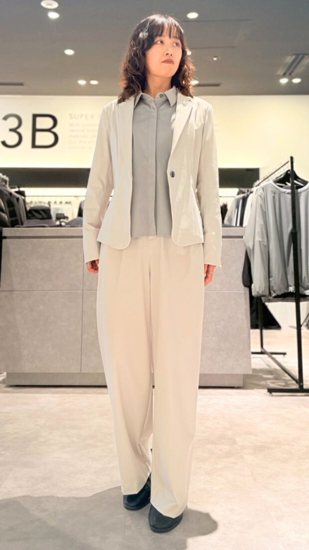 165 0/1 ストーングレー