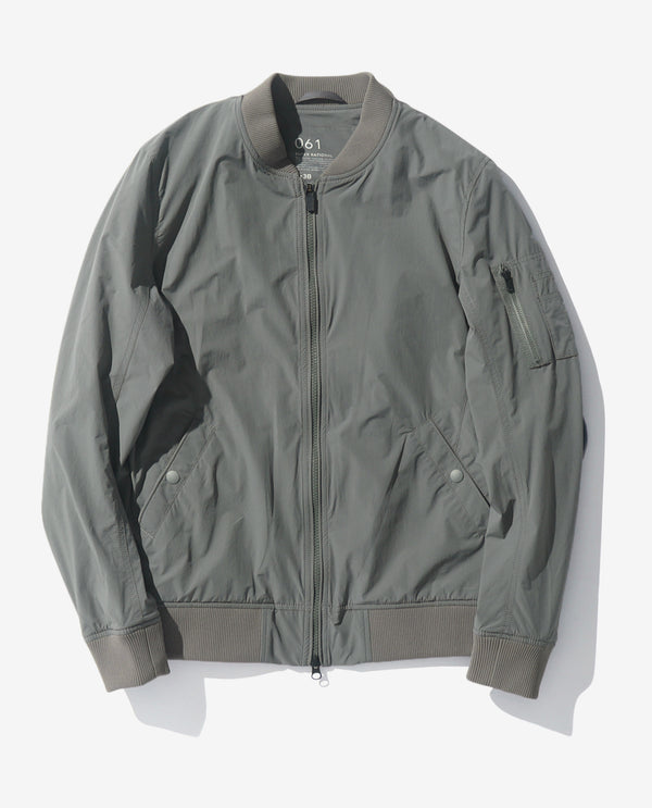 Moss Gray ■ 061_A 4WAY Stretch MA-1 Flight Jacket