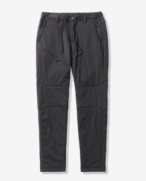 ■Black 0_103_U Windproof 40G high gauge knit quilted pants