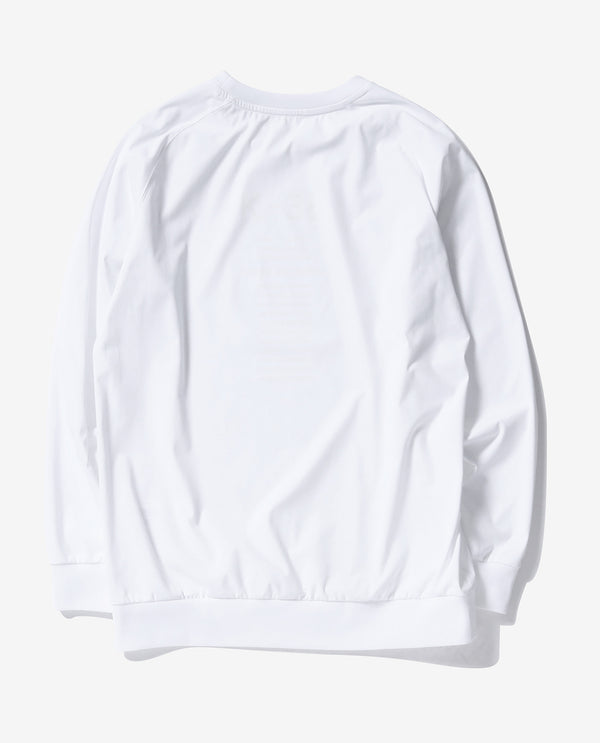 White ■ 036_YG_E Long-sleeved graphic T-shirt