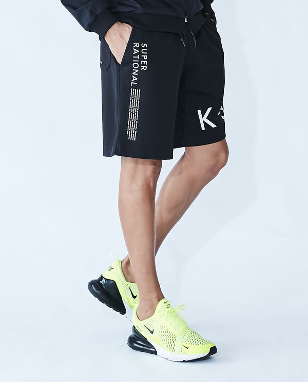 100_G Xylitol Mesh Graphic Shorts