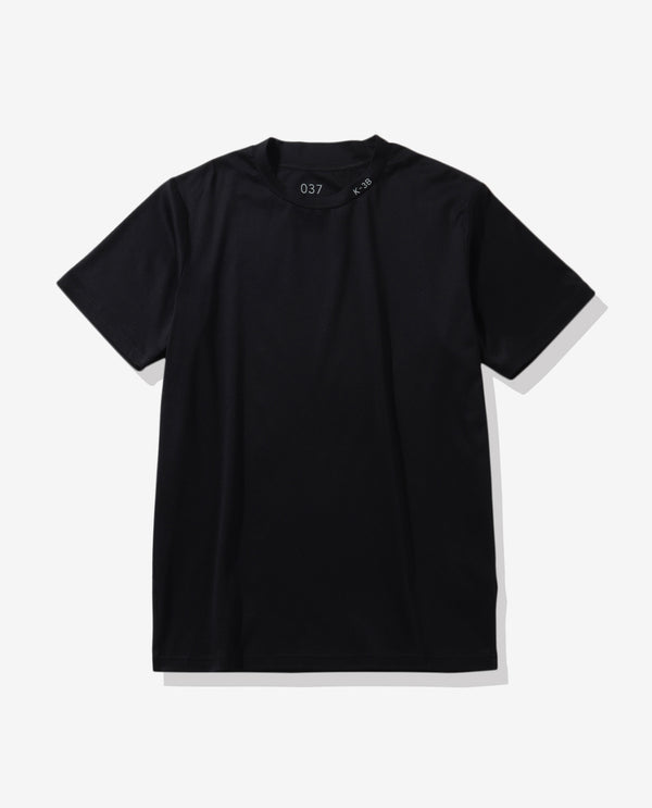■ブラック 037_W スムースコットンTシャツ