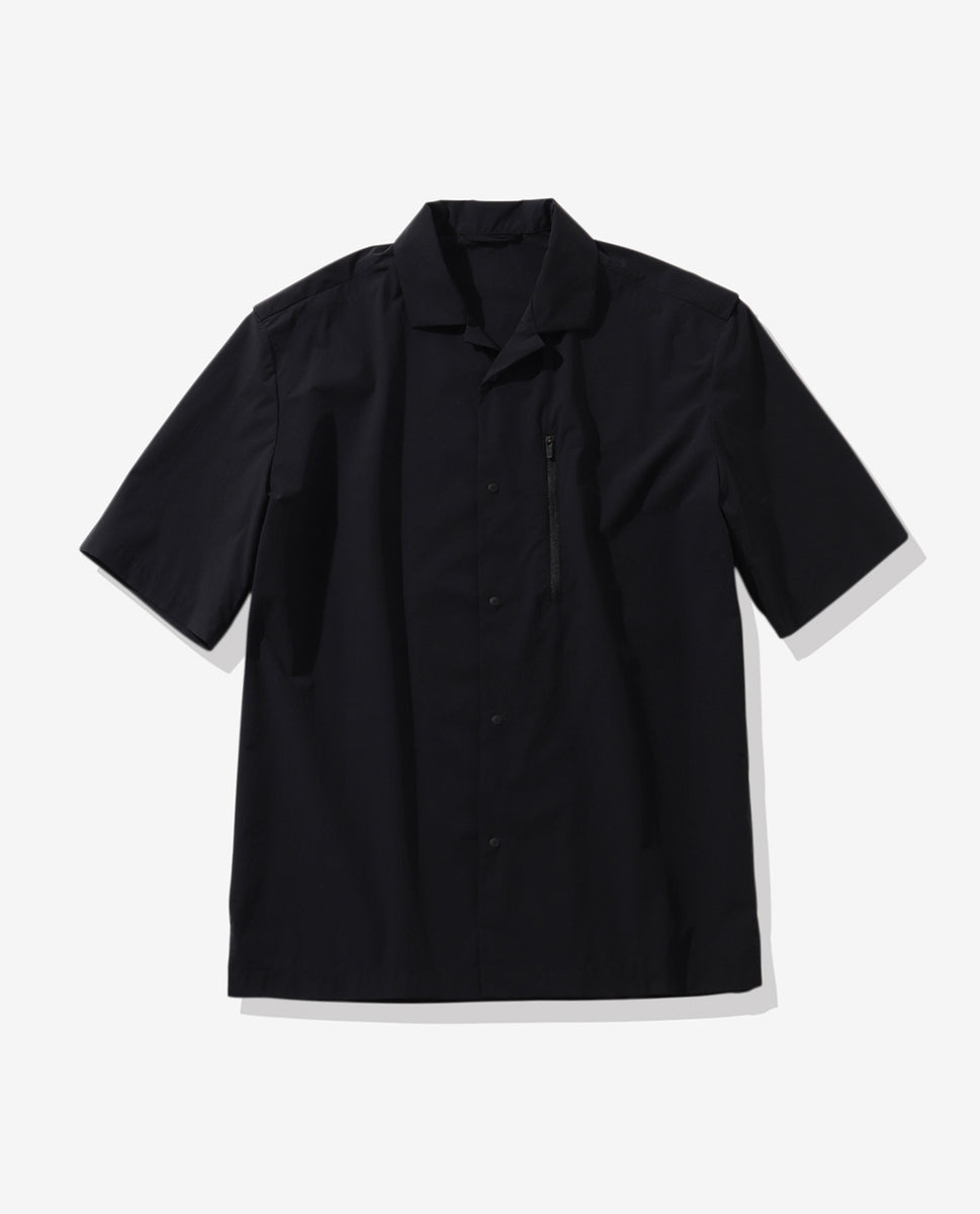 【別注】BAGUTTA EXCLUSIVE ストレッチ シャツ ブラック L B_2023_04_11_5861_ef70db55-