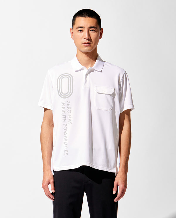 [SALE!] [ONLINE LIMITED] ■ White 0_050_EG_OS Active Polo Shirt